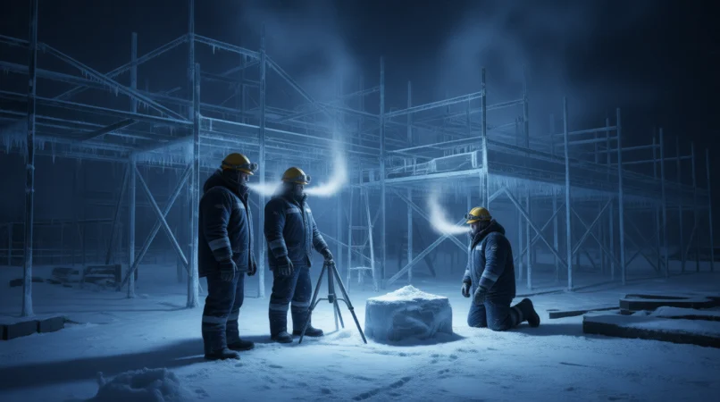 Cold Weather Construction Christmas Puns