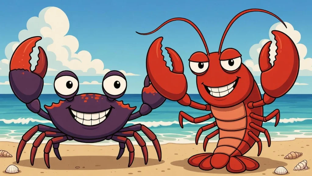 Crab & Lobster Puns With Attitude
