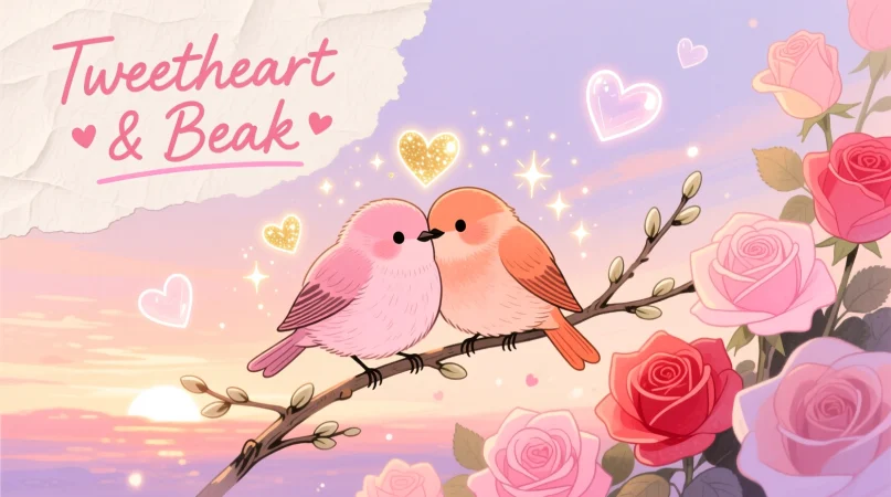 Cute Romantic Funny Bird Names Puns