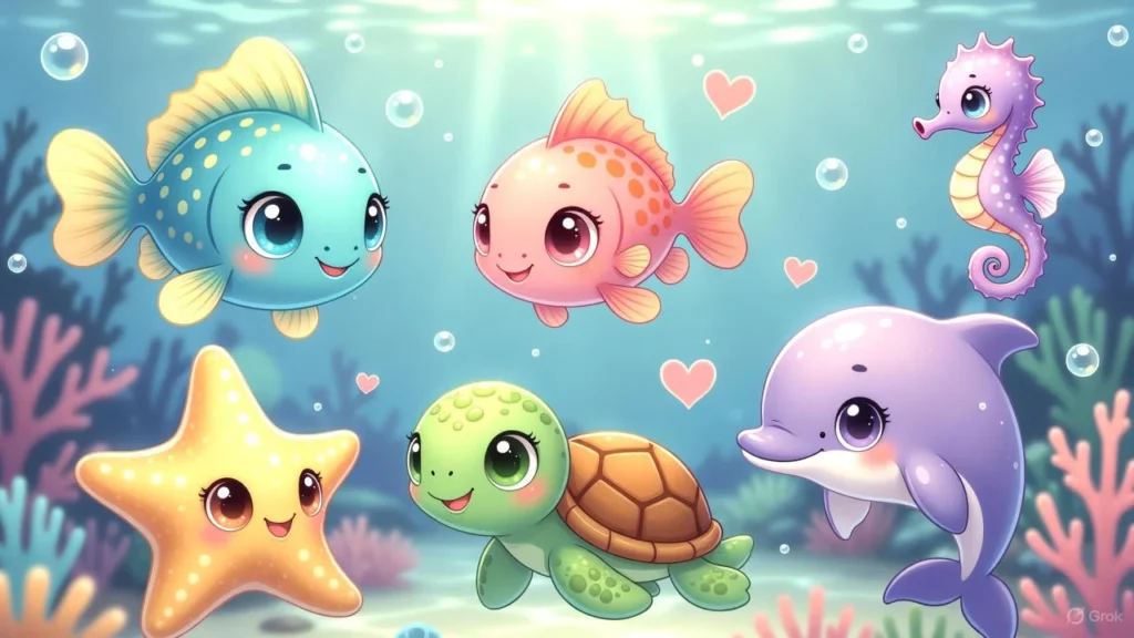 Cute Underwater Animal Puns