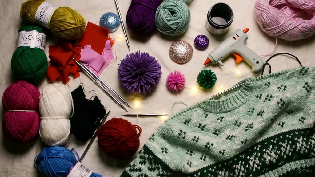 DIY / Knitting & Crafty Ugly Christmas Sweater Puns