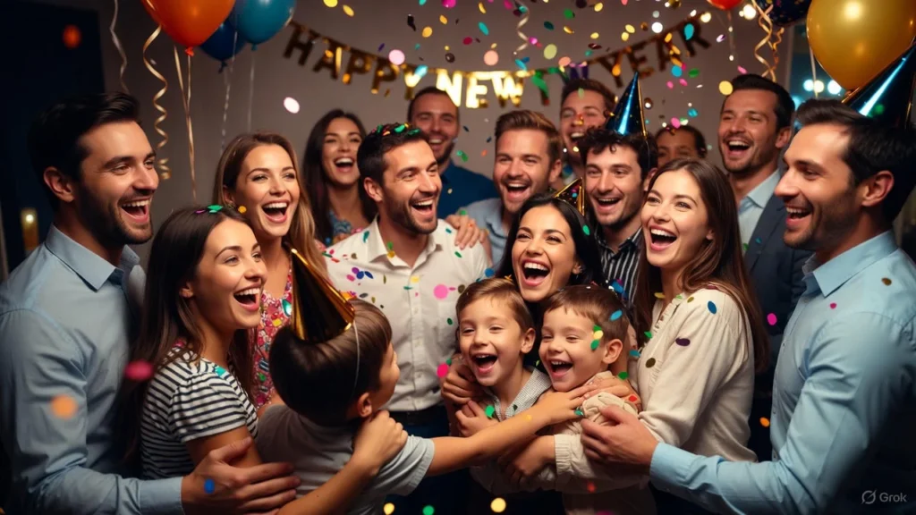 Family & Friends New Year’s Eve Puns