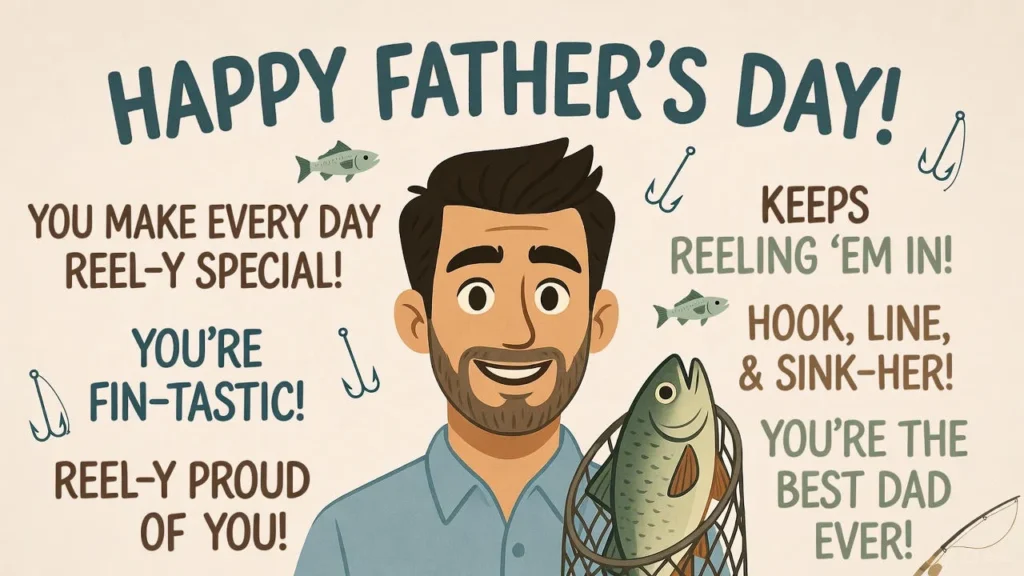 Father’s Day Fish Puns for Cards