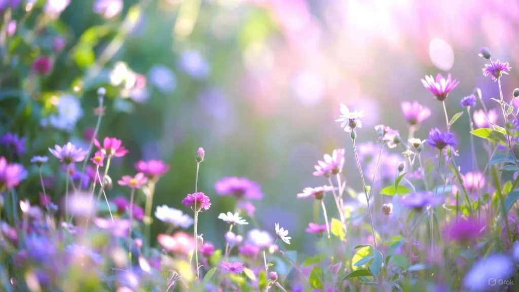 Floral Aesthetic Captions