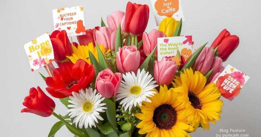 Flower Puns, Captions & Cute Flower Puns