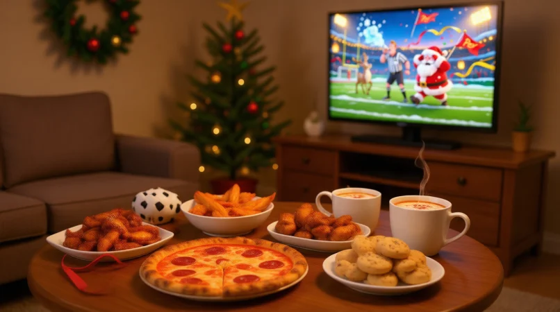  Food & Snack Christmas Night Football Puns