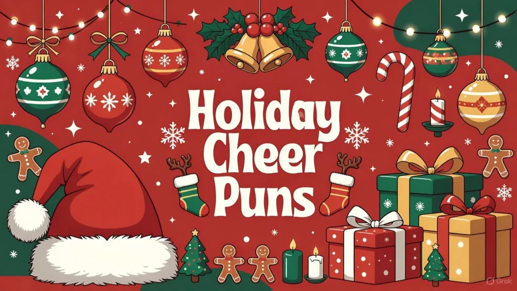  Holiday Cheer Puns