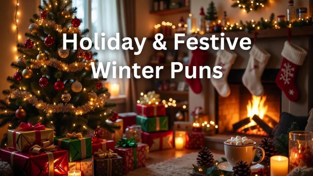 Holiday & Festive Winter Puns