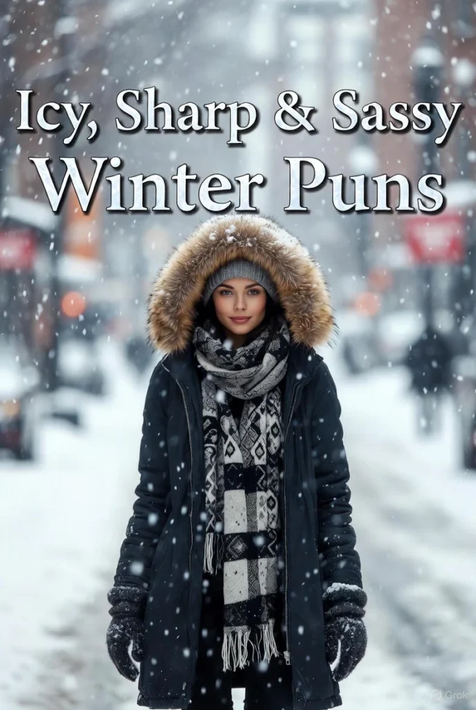 Icy, Sharp & Sassy Winter Puns