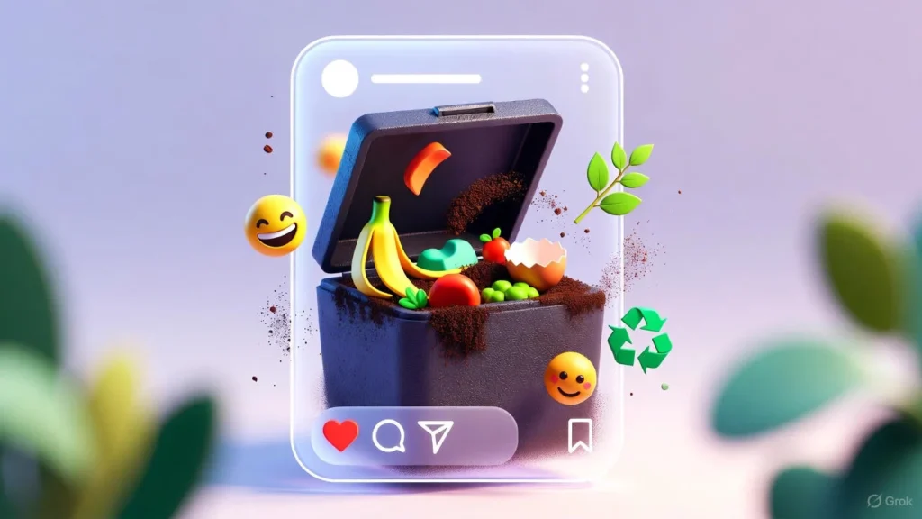 Instagram Caption Compost Puns