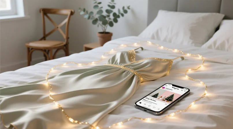 Instagram Christmas Night Gown Puns