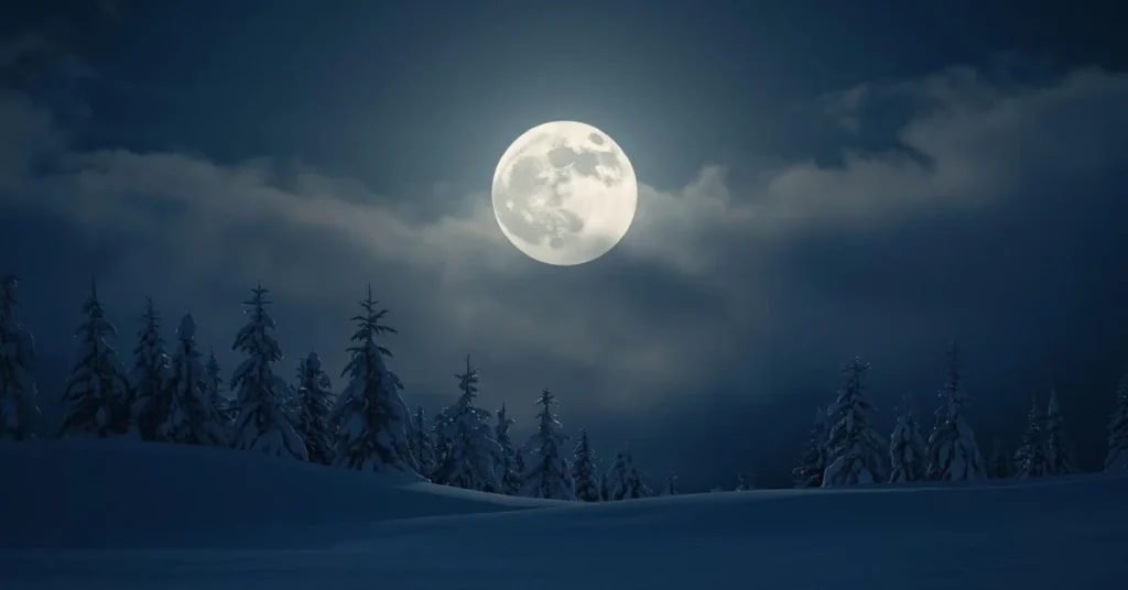 Moon-Themed Christmas Night Sky Puns