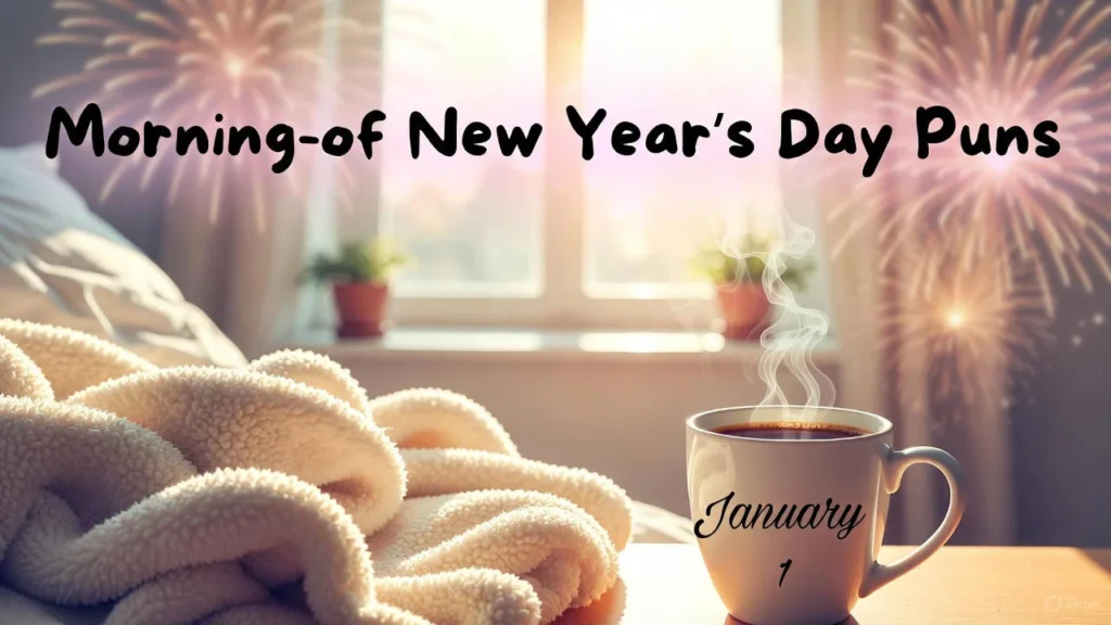 Morning-of New Year’s Day Puns