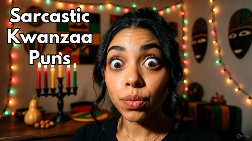 Sarcastic Kwanzaa Puns