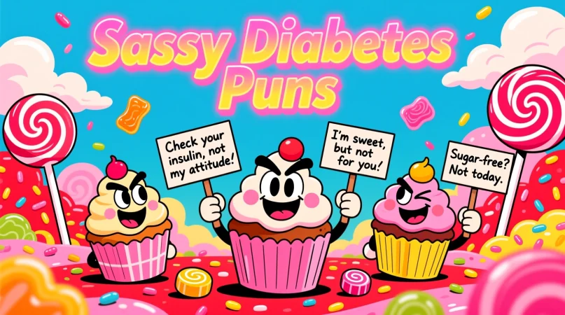 Sarcastic & Sassy Diabetes Puns