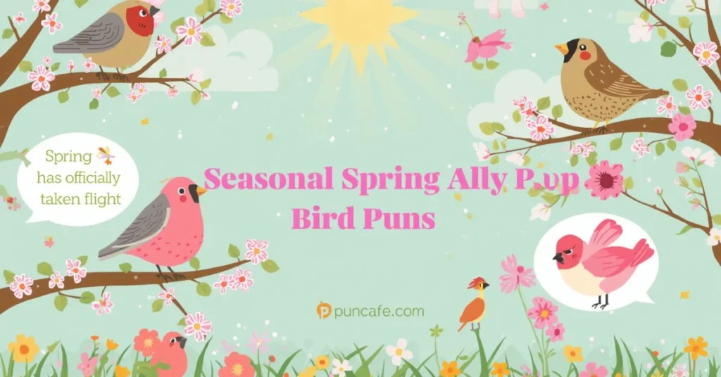 Seasonal & Spring Cute Bird Puns