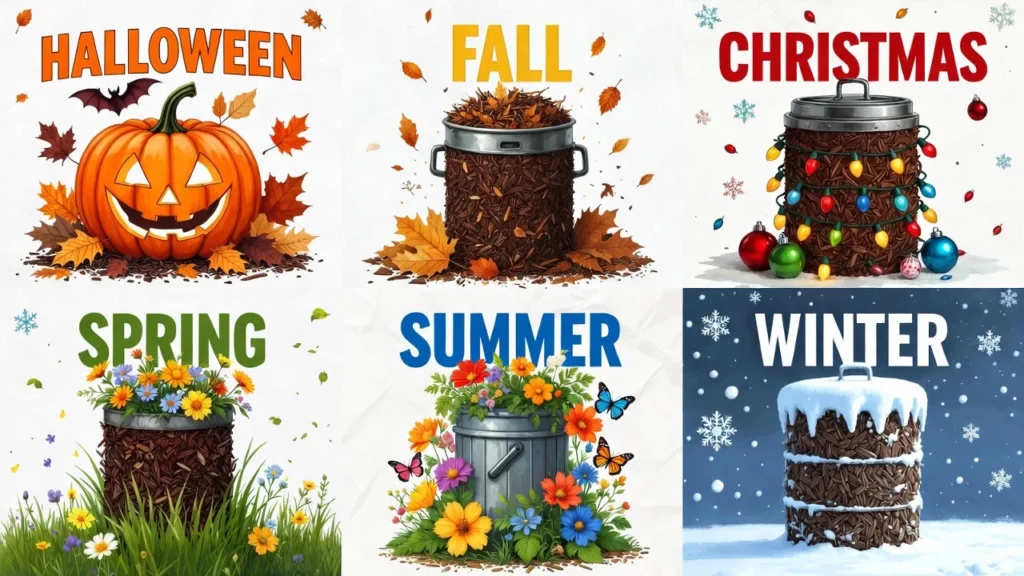 Seasonal & Holiday Compost Puns