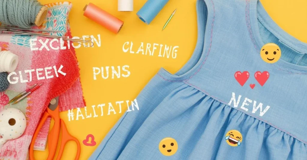 Sewing & Crafty Dress Puns