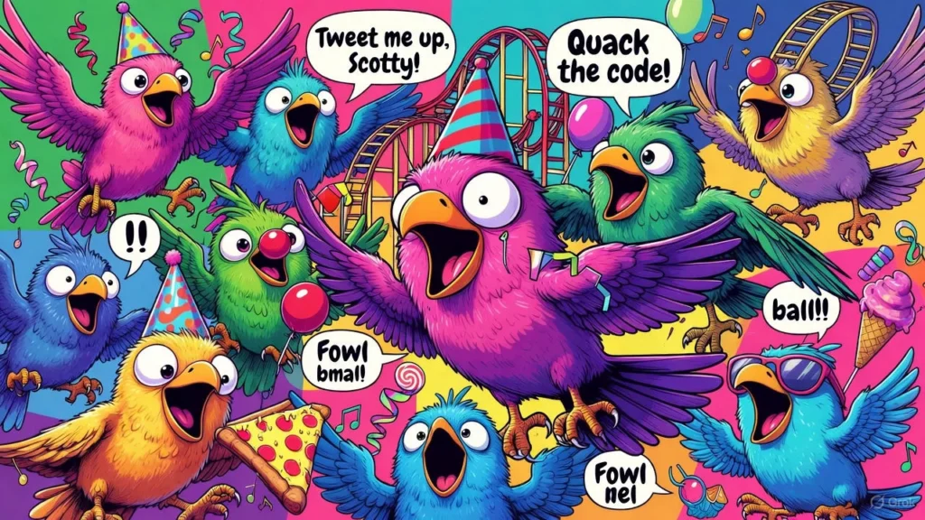 Silly & Ridiculous Funny Bird Names Puns