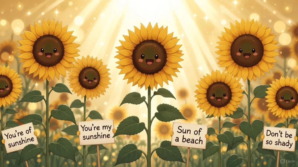 Sun-Loving Plant Puns