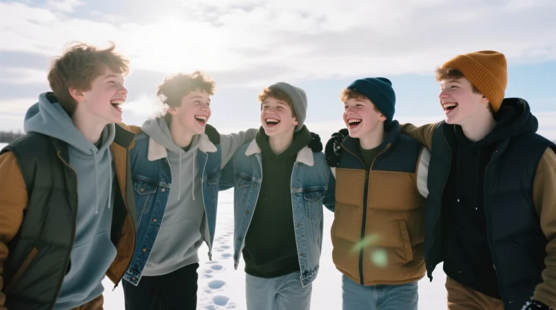 Winter Puns for Boys With Friends