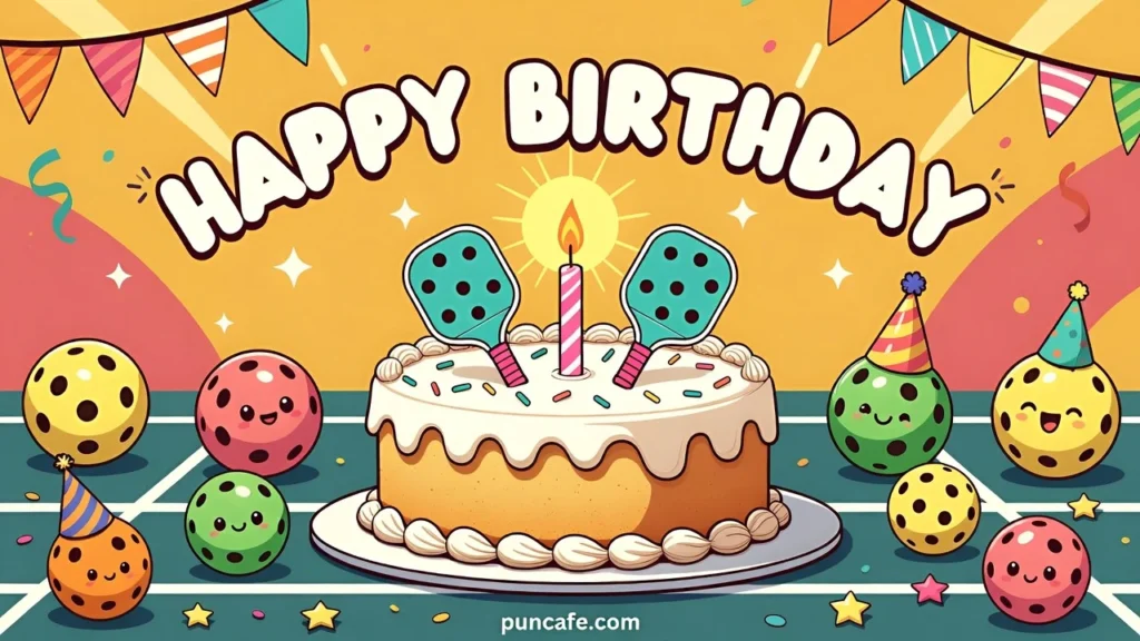 Birthday Pickleball Puns