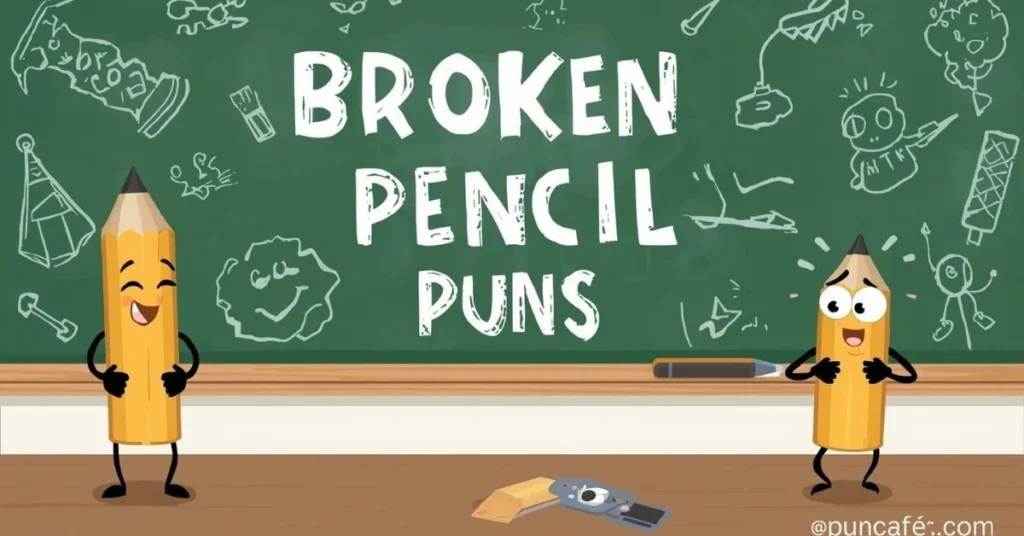 Broken Pencil Puns