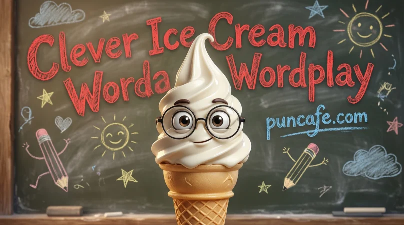 Clever Ice Cream Wordplay