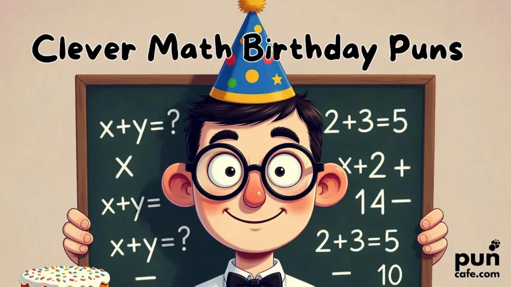 Clever Math Birthday Puns for Nerds