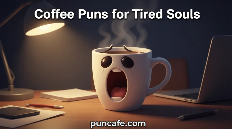 Coffee Puns for Tired Souls 