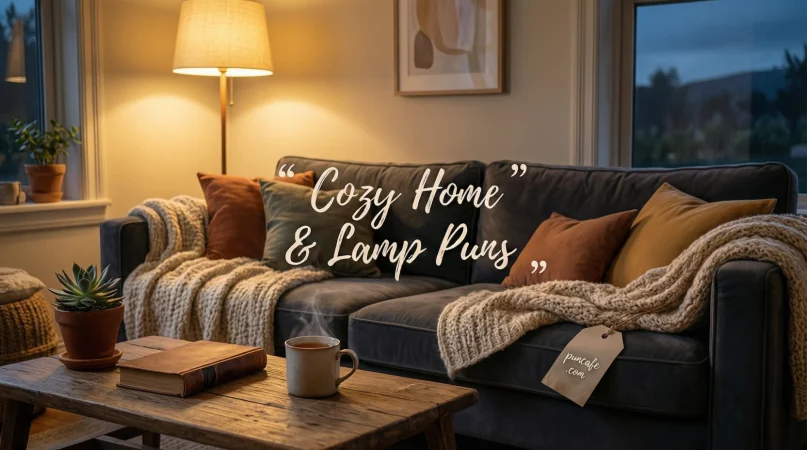 Cozy Home & Lamp Puns