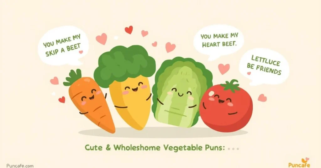 Cute & Wholesome Vegetable Puns