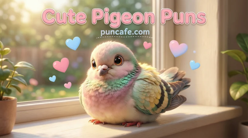 Cute Pigeon Puns That Melt Hearts