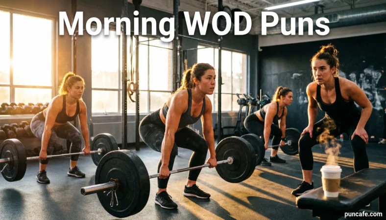Early Morning WOD Puns