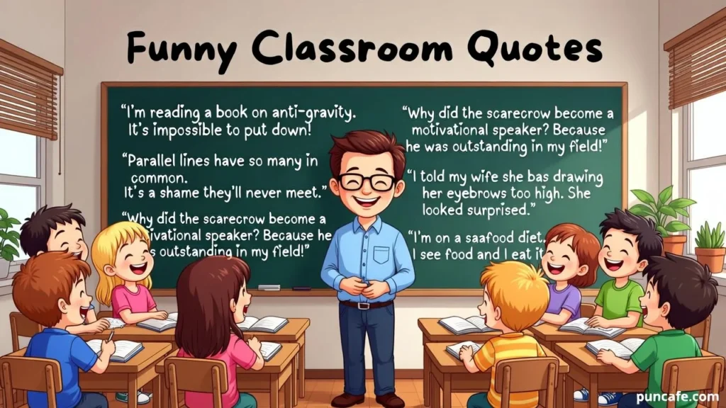 Funny Classroom Quotes