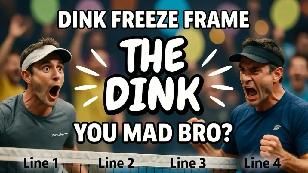 Funny Pickleball Puns for Memes & Reels