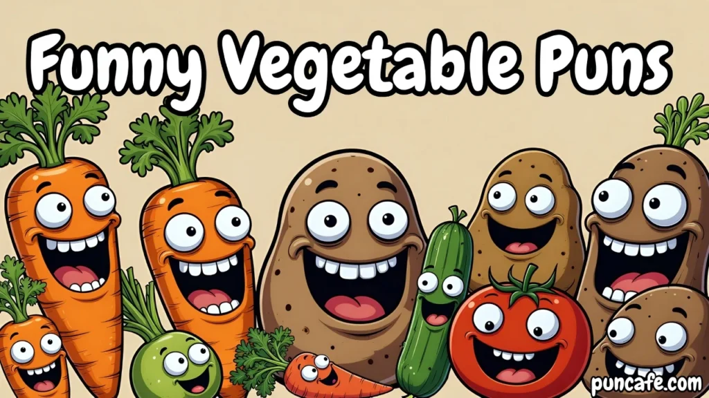 Funny Vegetable Puns for Laughs