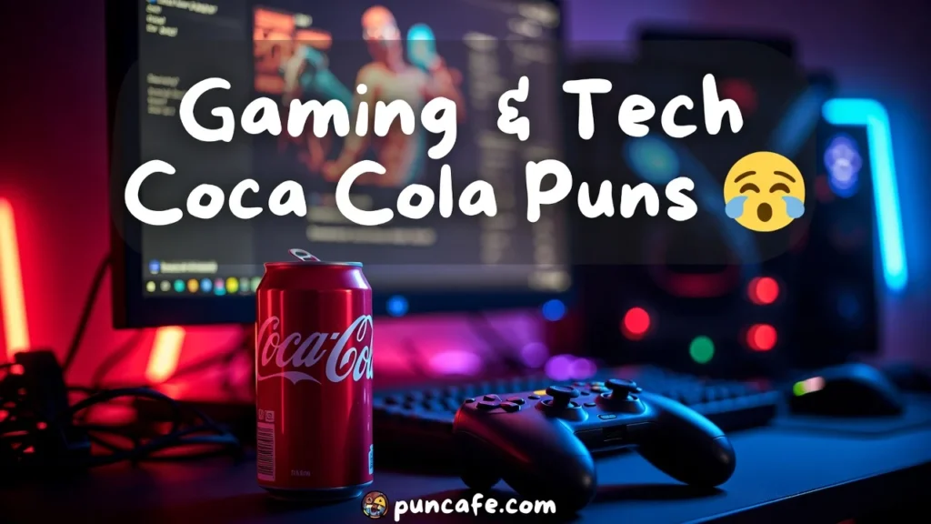 Gaming & Tech Coca Cola Puns