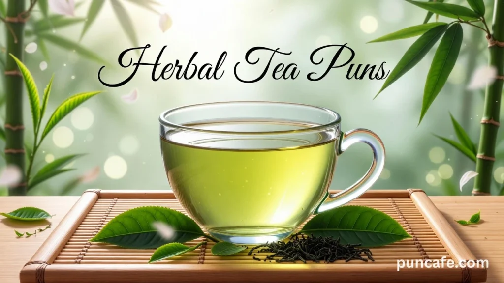 Herbal & Green Tea Puns