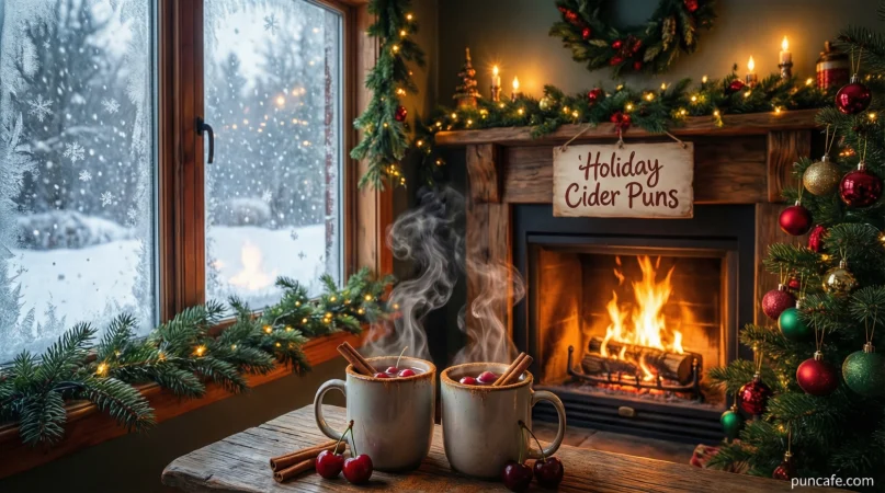 Holiday & Winter Cider Puns