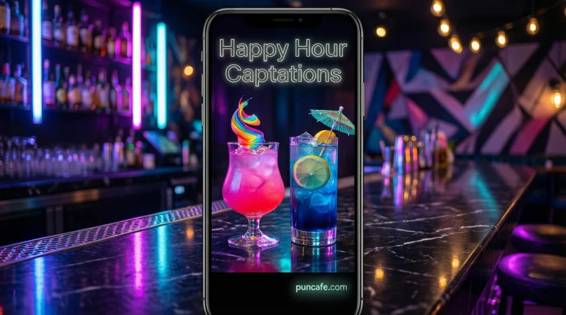 Instagram Caption Happy Hour Puns
