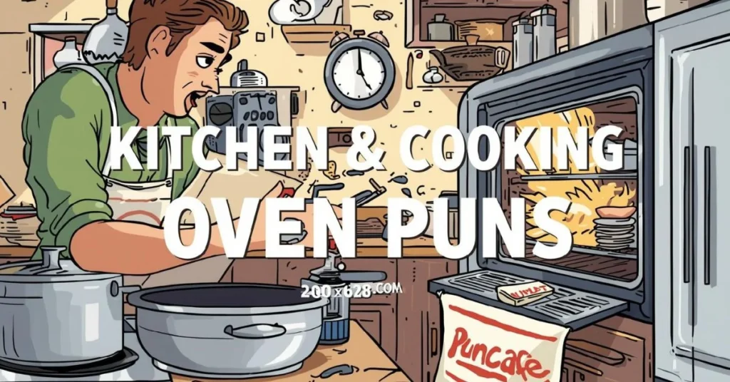 Kitchen & Cooking Oven Puns