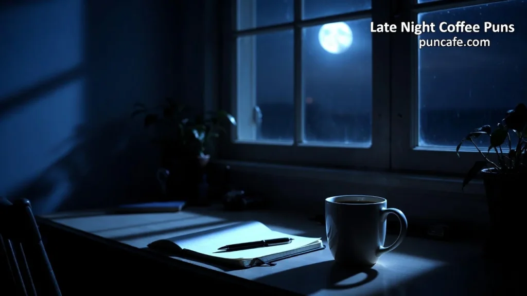 Late-Night Coffee Puns for Night Owls