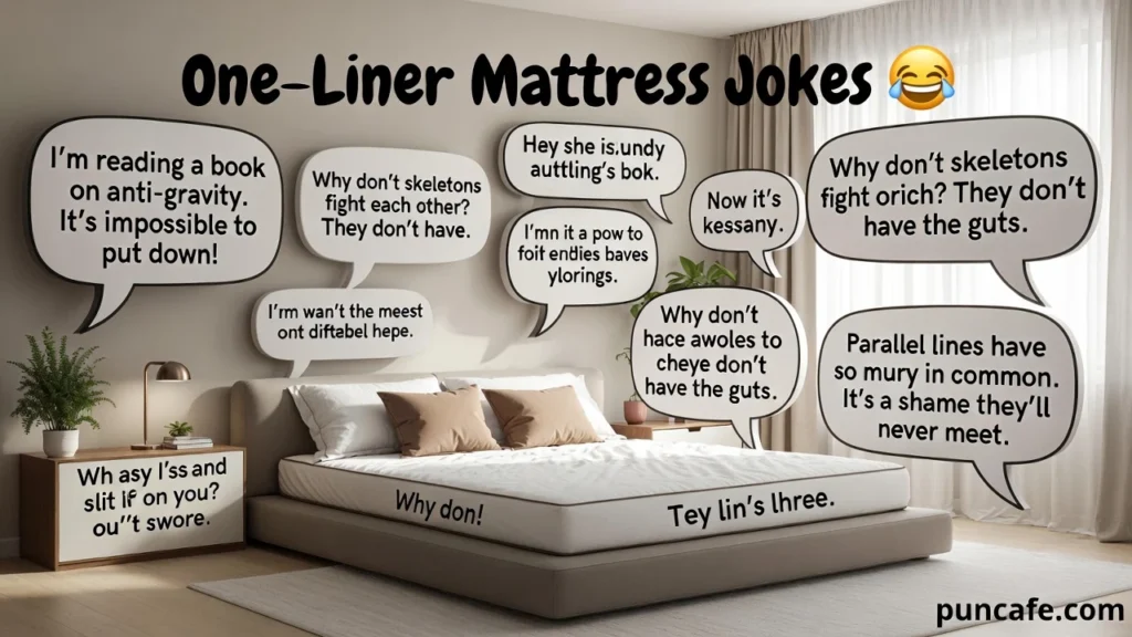One-Liner Mattress Jokes