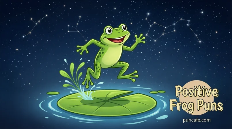 Positive Frog Puns
