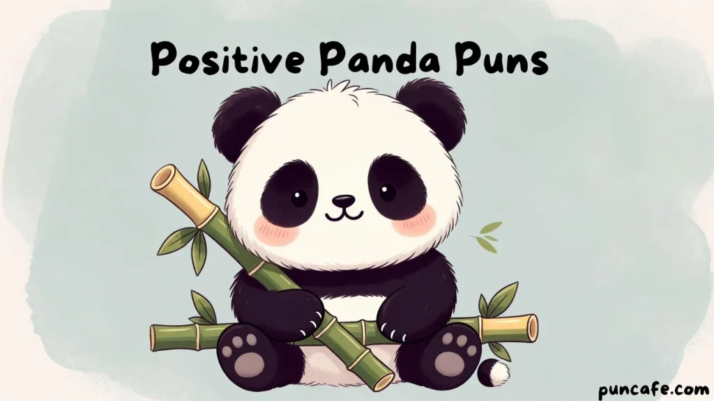 Positive Panda Puns for Peace & Joy