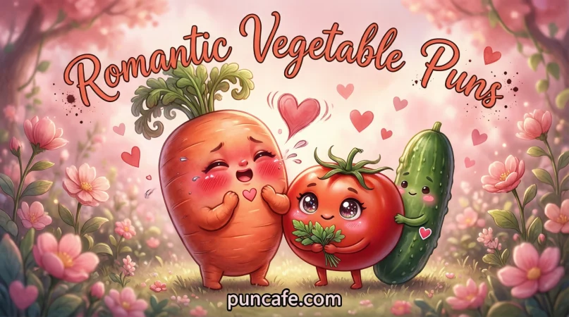 Romantic Vegetable Puns