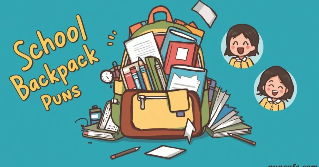 School Backpack Puns for Students