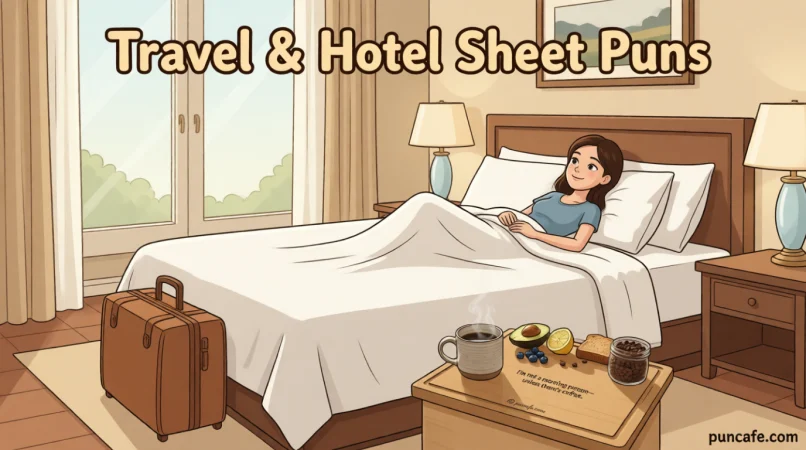 Travel & Hotel Sheet Puns
