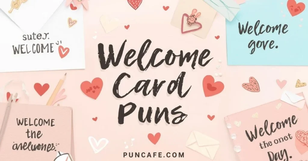 Welcome Card Puns